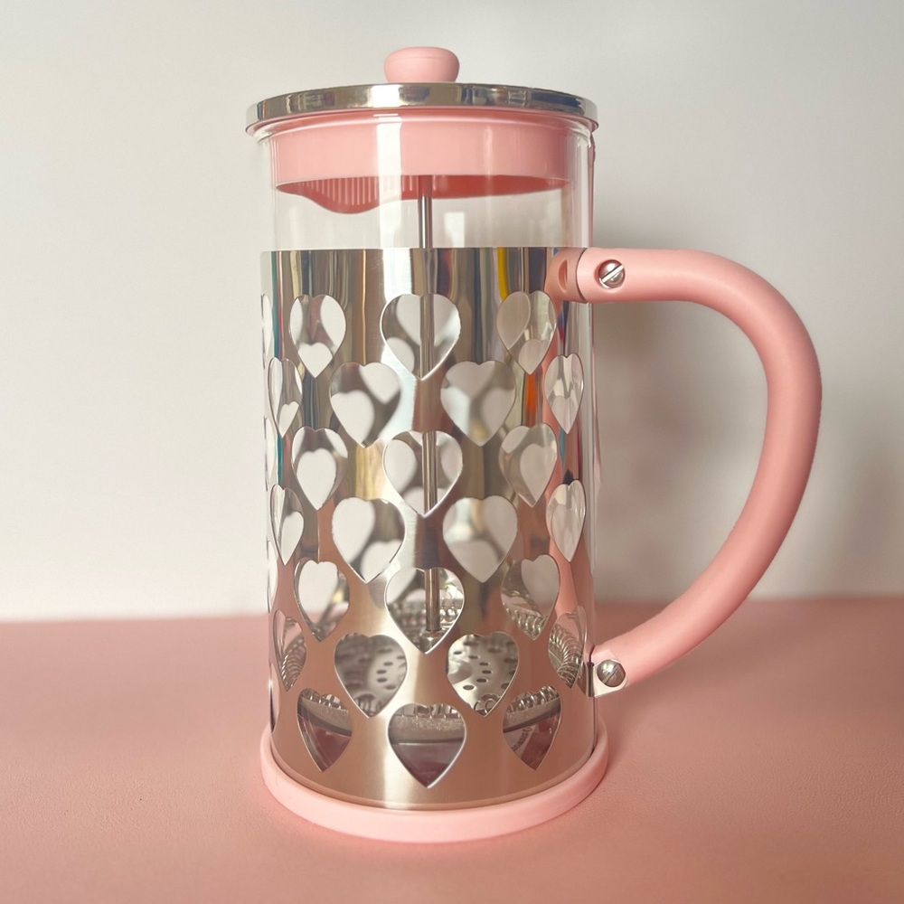 Paris Hilton 8 Cup Coffee Press Pink NEW